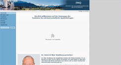 Desktop Screenshot of imq-kempten.de