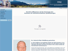Tablet Screenshot of imq-kempten.de